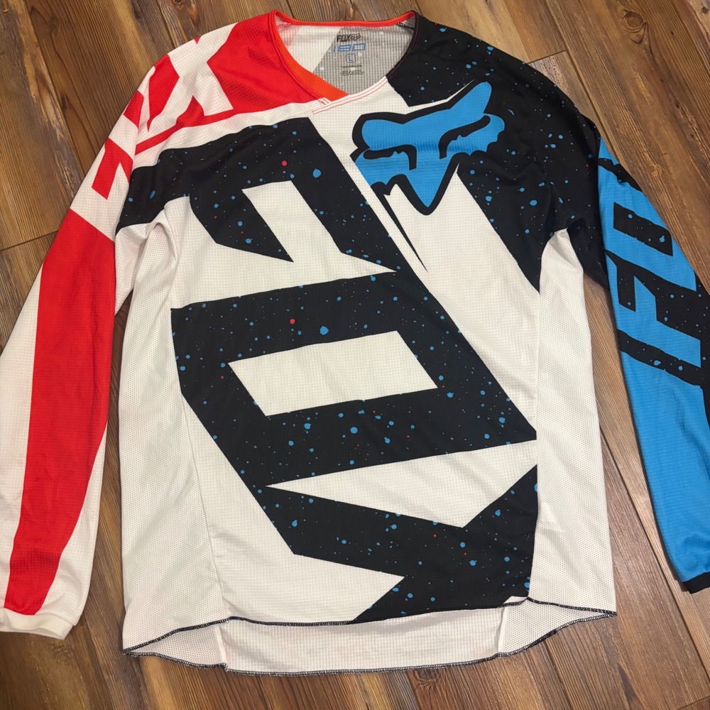 Fox Racing 180 Jersey - Motocross Dirt Bike Off-Road Motorcycle Sz LARGE